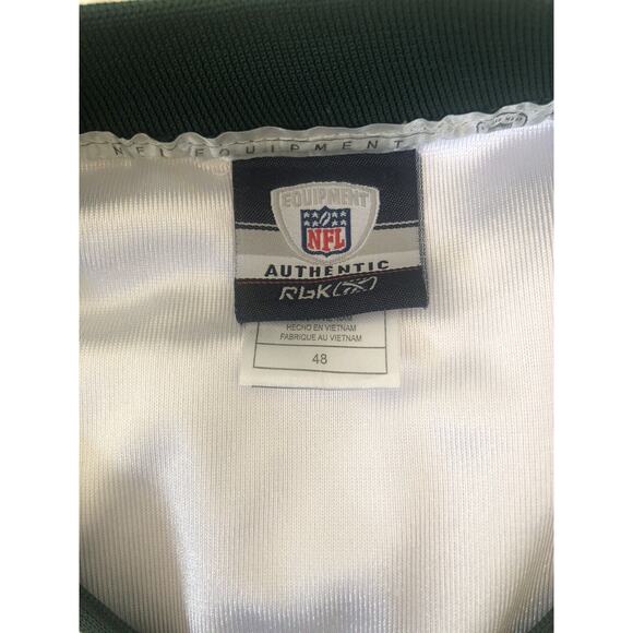AARON RODGERS Jersey Green Bay Packers Football REEBOK NFL Equipment Size 48. E - Picture 6 of 9